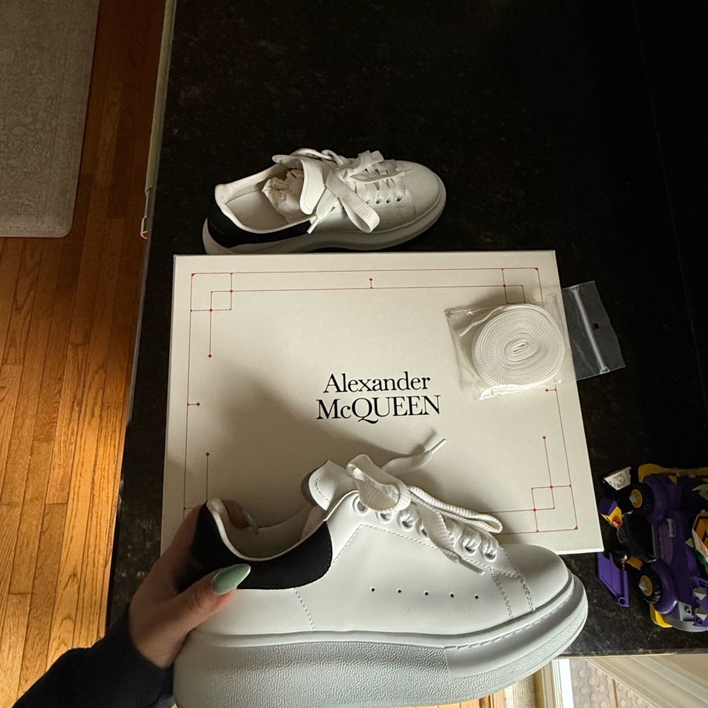 USED Alexander McQueen oversized sneakers